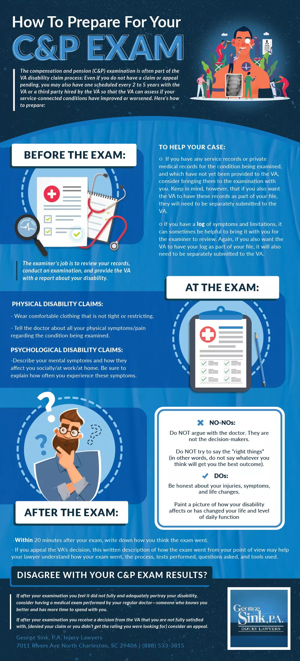 How To Prepare For Your C&P Exam