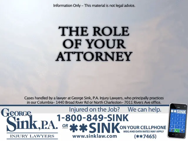 The Role Of Your Attorney